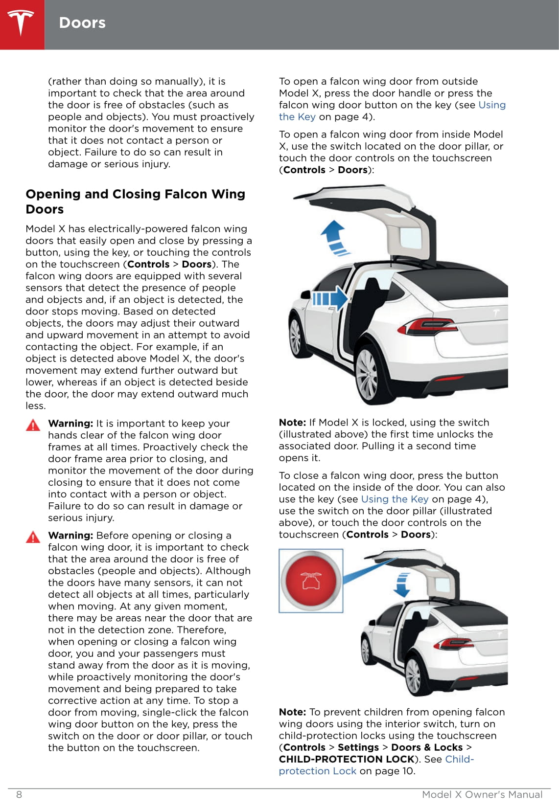 2016-2019 Tesla Model X Owner's Manual | English