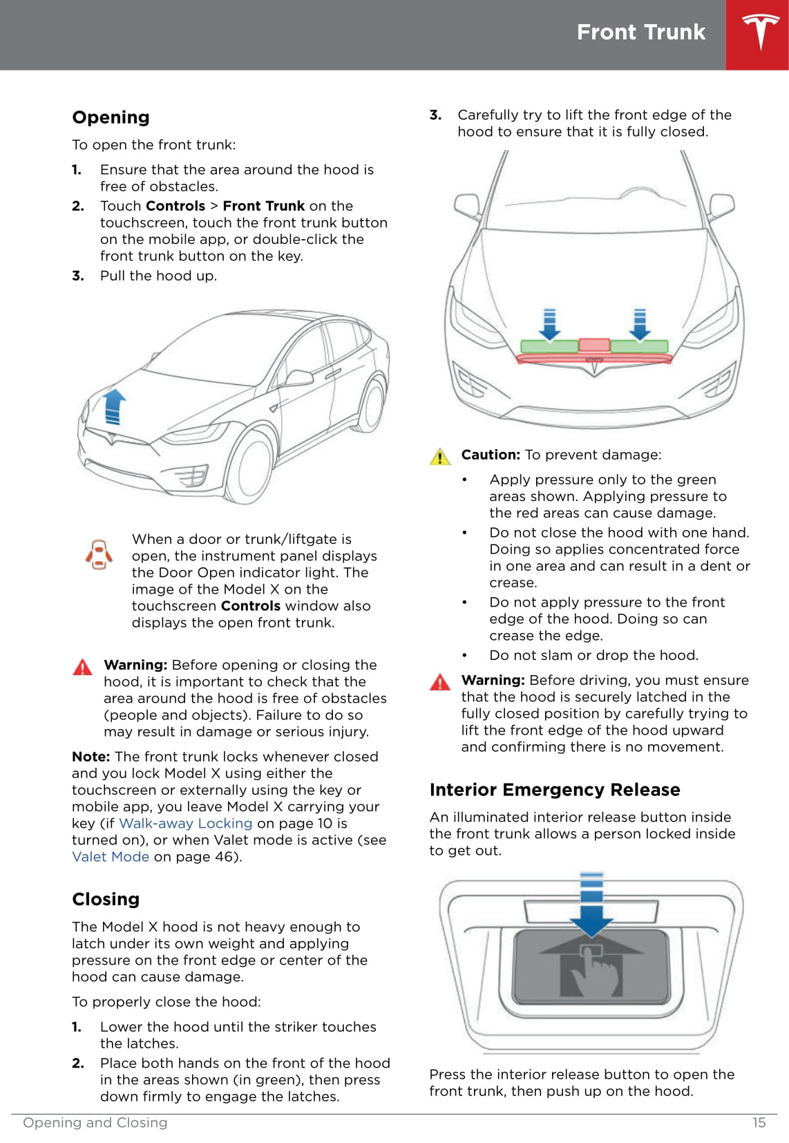 2016-2019 Tesla Model X Owner's Manual | English