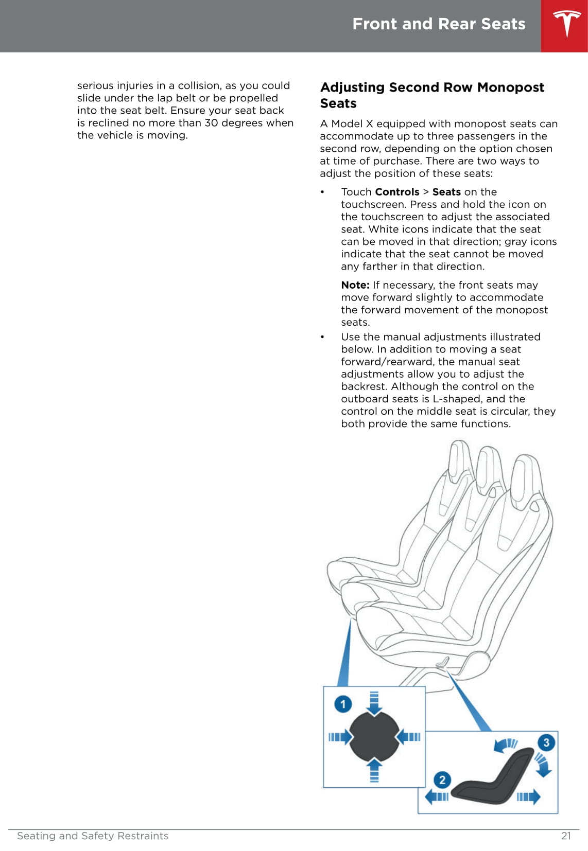 2016-2019 Tesla Model X Owner's Manual | English