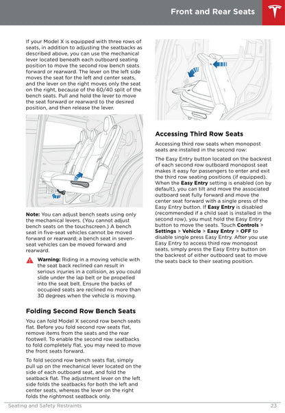 2016-2019 Tesla Model X Owner's Manual | English