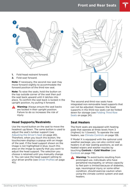 2016-2019 Tesla Model X Owner's Manual | English