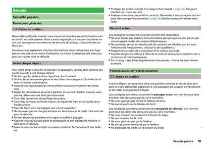 2017-2019 Skoda Octavia Manuel du propriétaire | Français