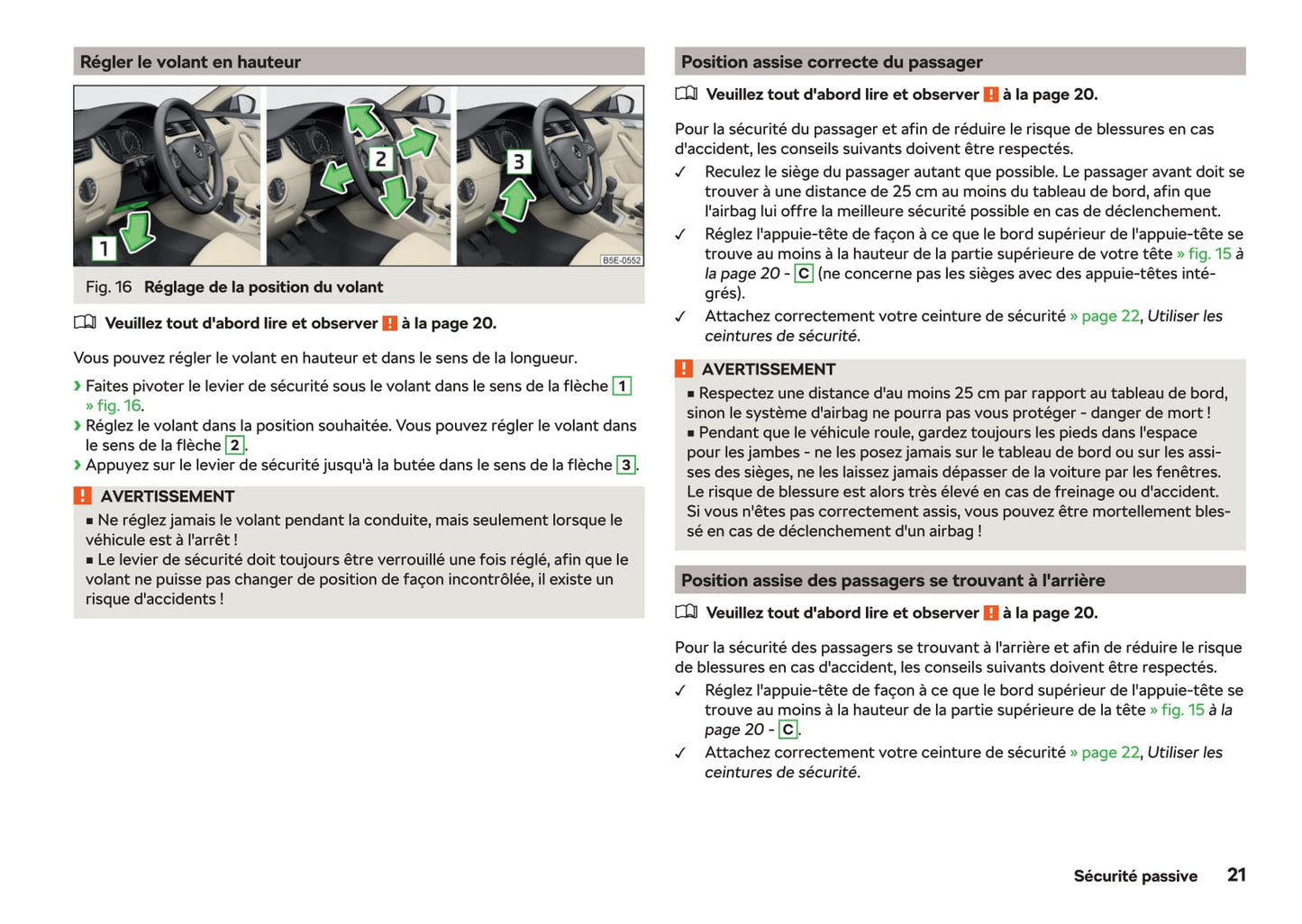 2017-2019 Skoda Octavia Manuel du propriétaire | Français