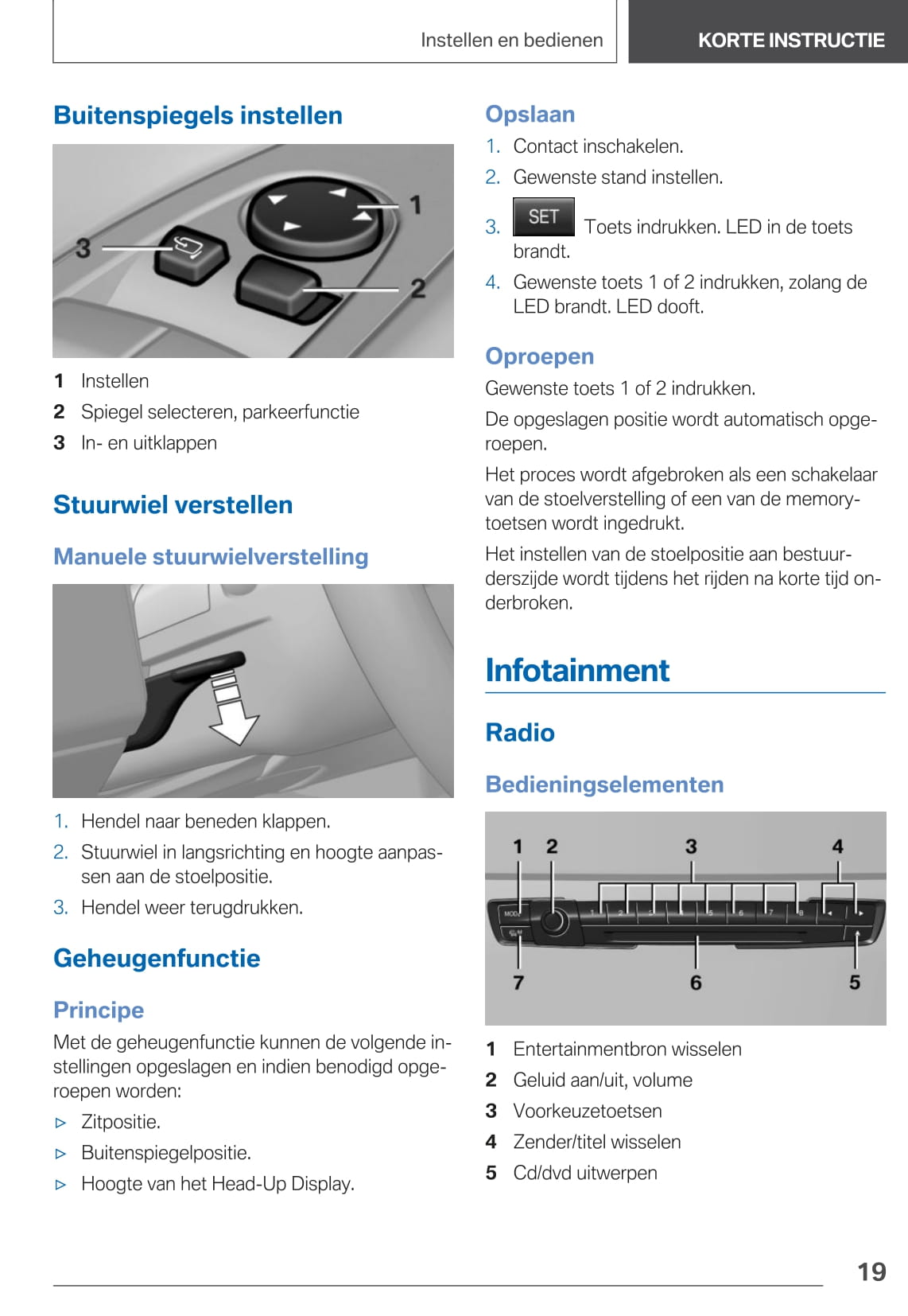 2019 BMW 4 Series Gran Coupé Owner's Manual | Dutch