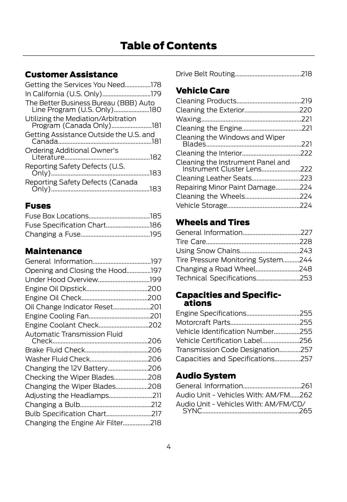 2018 Ford Transit Connect Owner's Manual | English