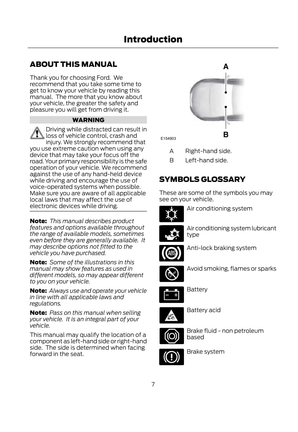 2018 Ford Transit Connect Owner's Manual | English