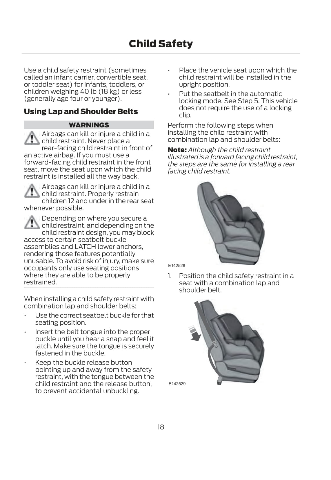 2018 Ford Transit Connect Owner's Manual | English