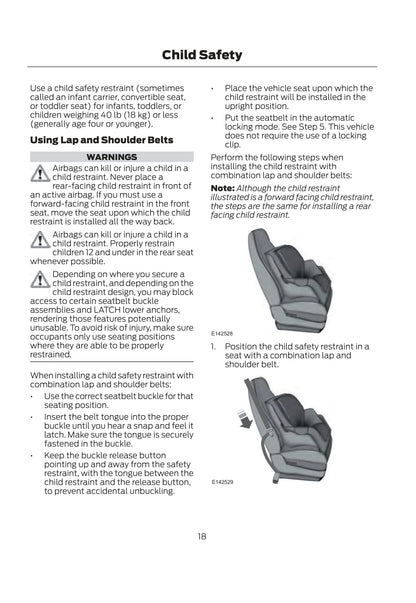 2018 Ford Transit Connect Owner's Manual | English