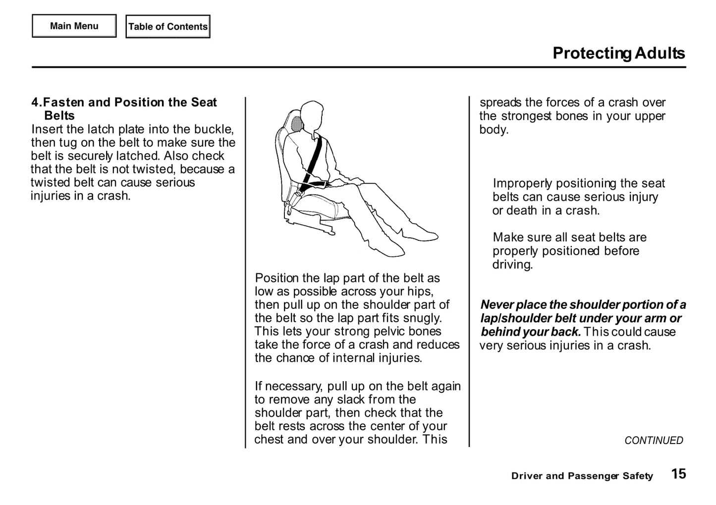 2001 Honda S2000 Owner's Manual | English