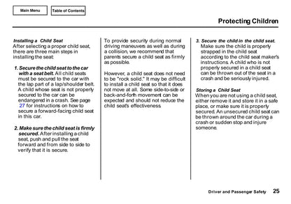 2001 Honda S2000 Owner's Manual | English