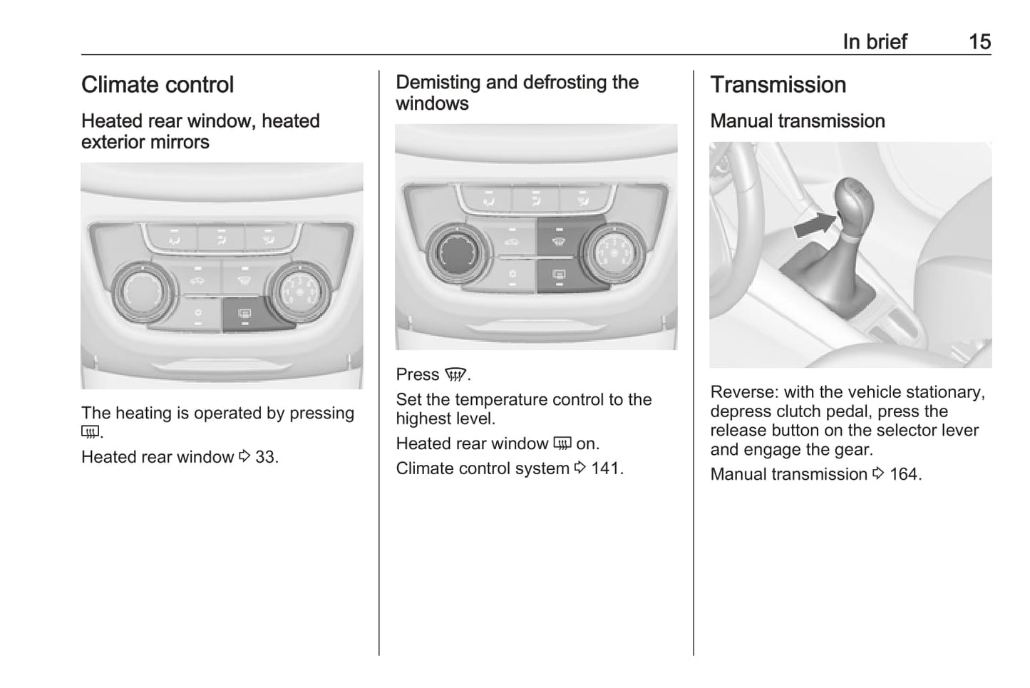 2016-2019 Vauxhall Zafira/Zafira Tourer Bedienungsanleitung | Englisch