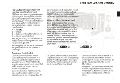 1985-1987 Ford Scorpio Gebruikershandleiding | Nederlands