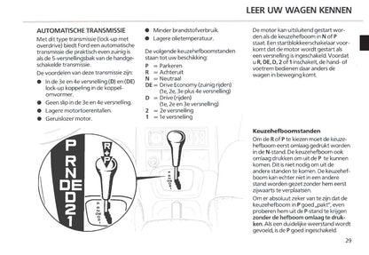 1985-1987 Ford Scorpio Gebruikershandleiding | Nederlands