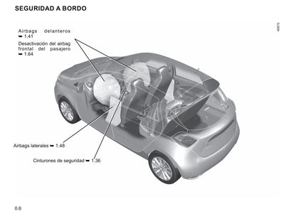 2019-2020 Renault Zoe Owner's Manual | Spanish