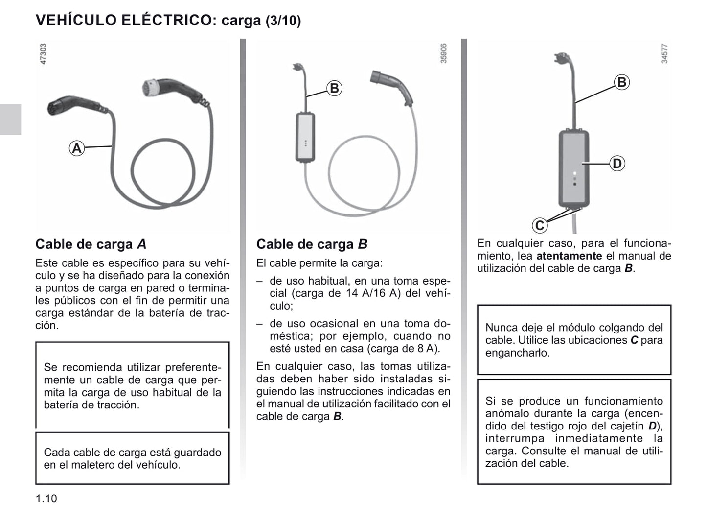 2019-2020 Renault Zoe Owner's Manual | Spanish