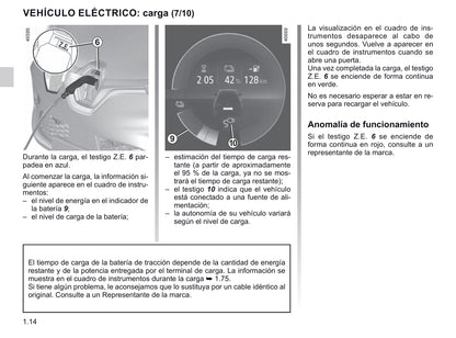 2019-2020 Renault Zoe Owner's Manual | Spanish