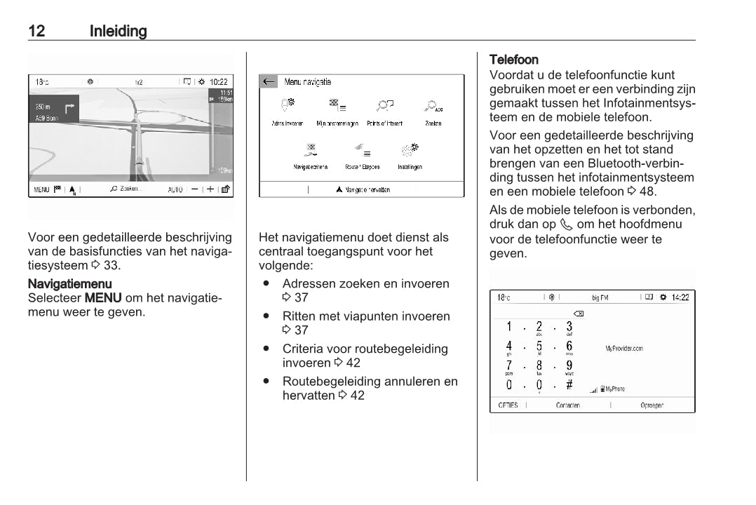 2021-2023 Opel Grandland Infotainment Manual | Dutch