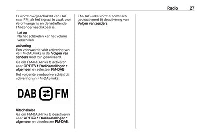 2021-2023 Opel Grandland Infotainment Manual | Dutch