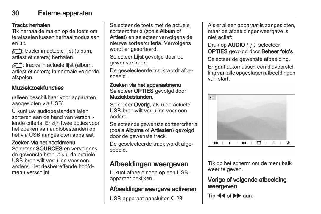 2021-2023 Opel Grandland Infotainment Manual | Dutch