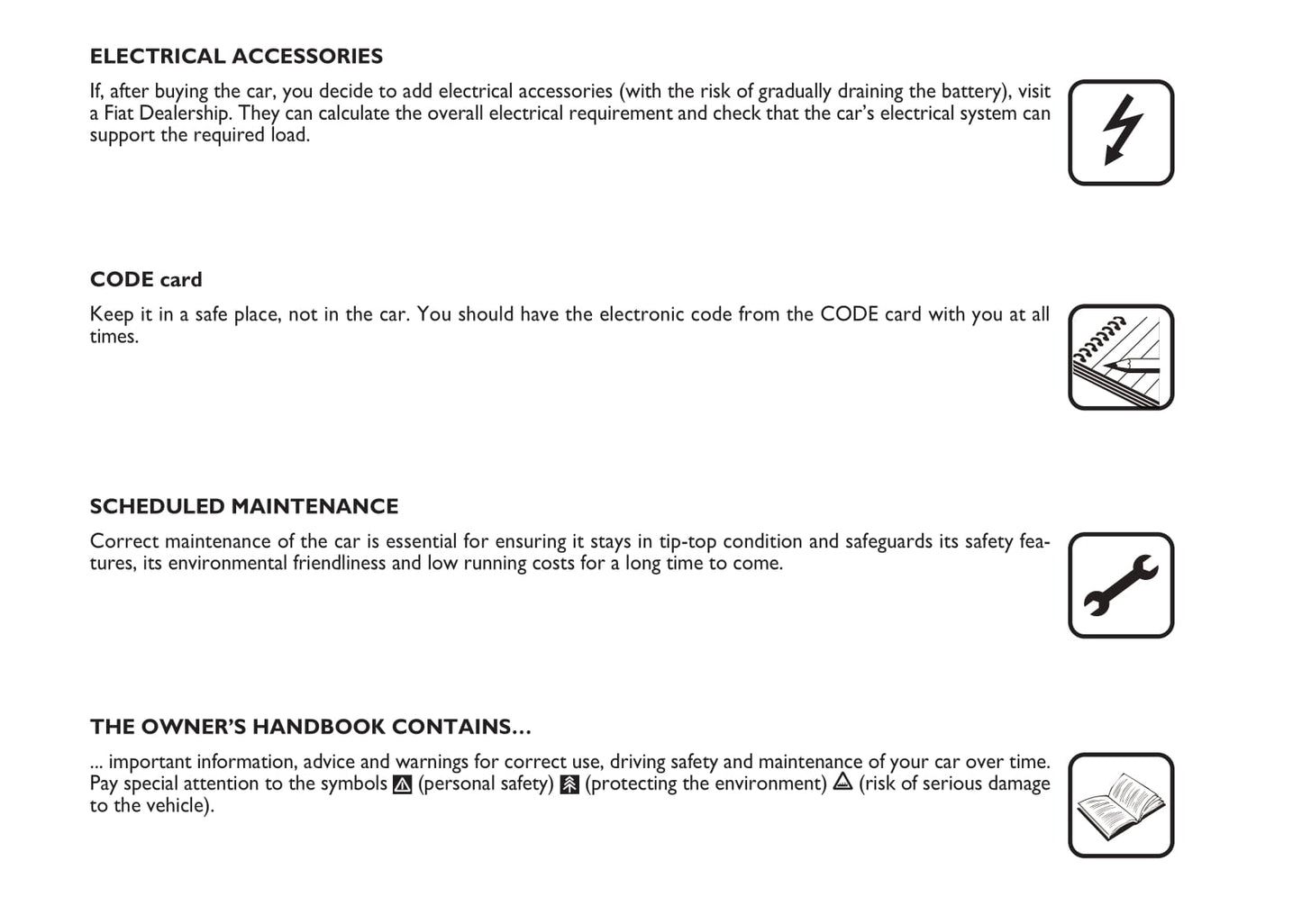 2005-2006 Fiat Ducato Owner's Manual | English