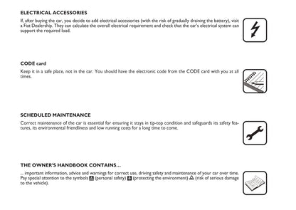 2005-2006 Fiat Ducato Owner's Manual | English