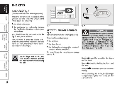 2005-2006 Fiat Ducato Owner's Manual | English