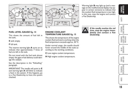 2005-2006 Fiat Ducato Owner's Manual | English