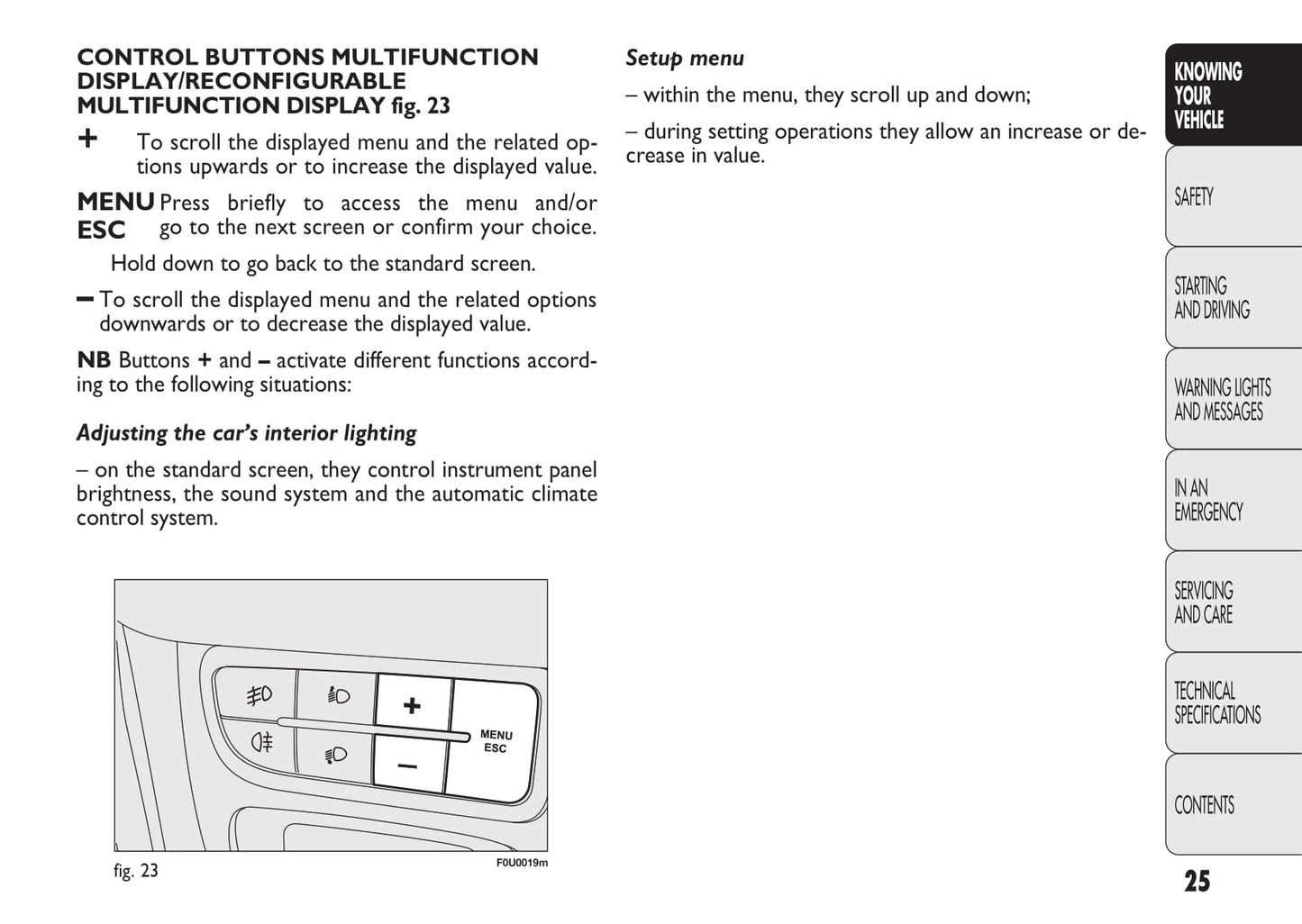 2010-2011 Fiat Punto Evo Bedienungsanleitung | Englisch