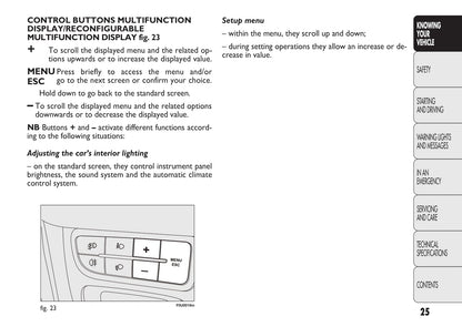 2010-2011 Fiat Punto Evo Bedienungsanleitung | Englisch