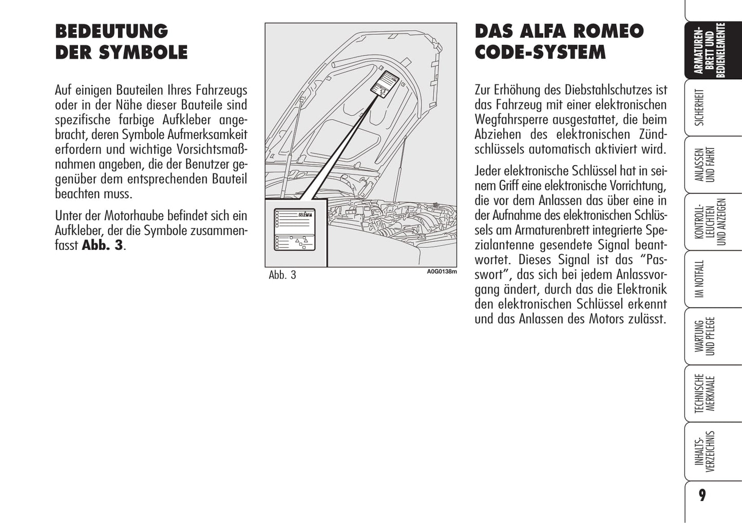 2006-2008 Alfa Romeo Spider Manuel du propriétaire | Allemand