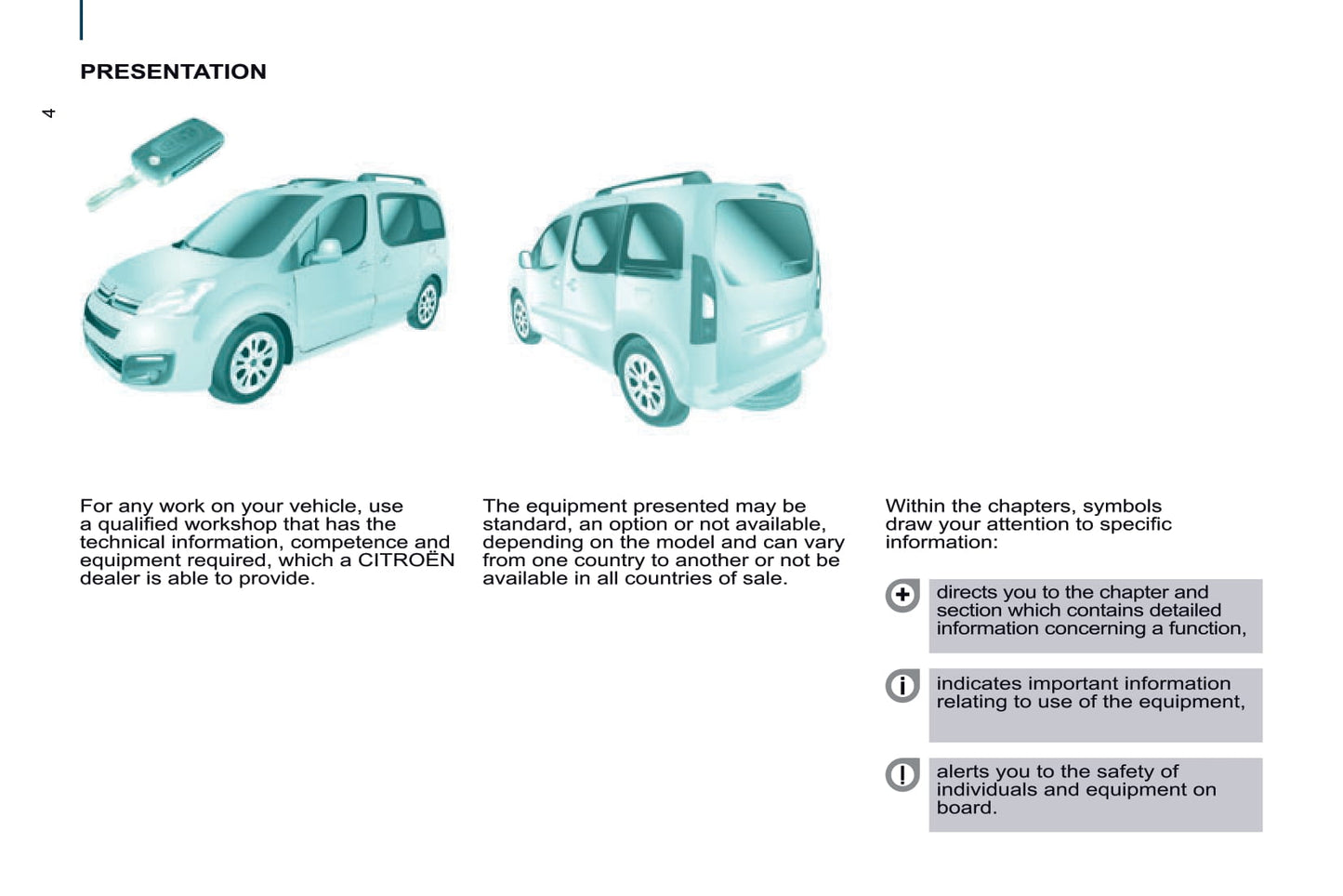 2015-2020 Citroën Berlingo Manuel du propriétaire | Anglais