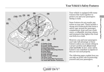 Honda CR-V Navigation Owner's Manual 2007 - 2010