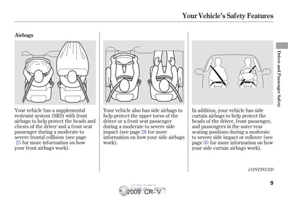 Honda CR-V Navigation Owner's Manual 2007 - 2010