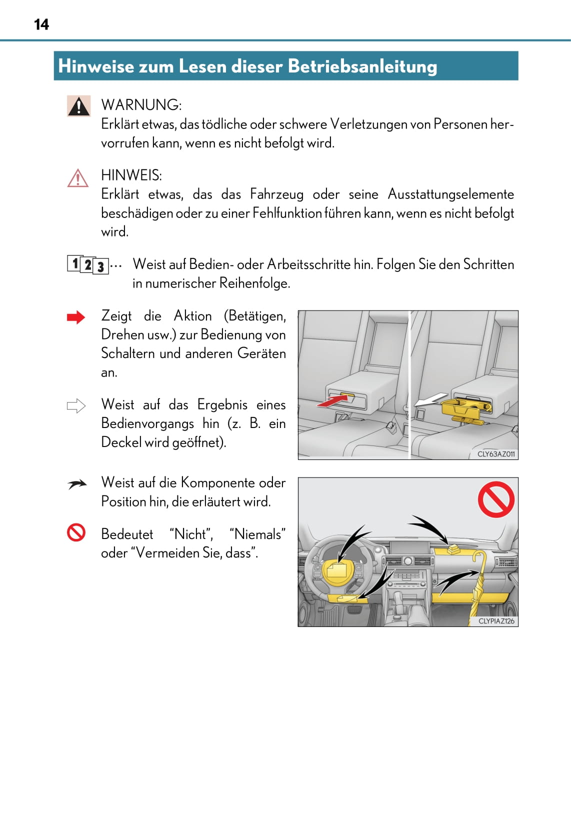 2018-2019 Lexus IS 300h Owner's Manual | German