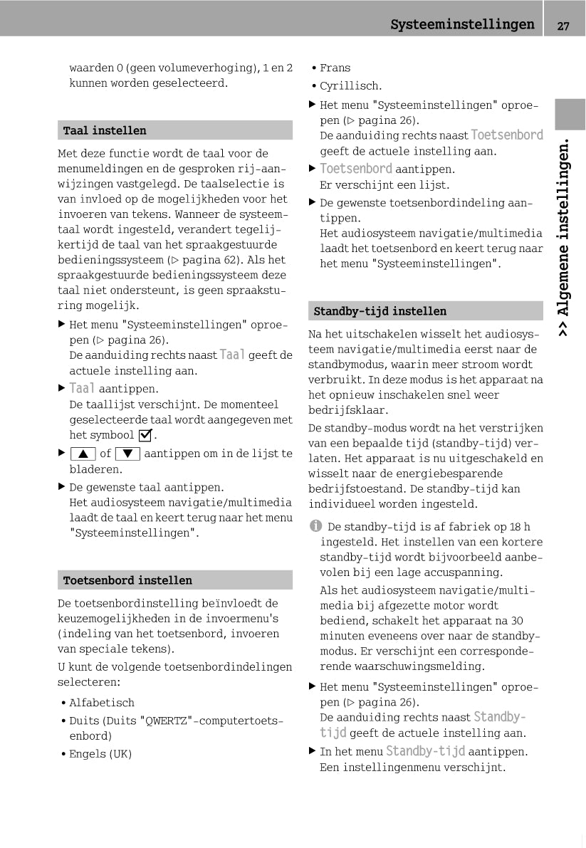 Smart Audiosysteem Navigatie/Multimedia Handleiding 2010