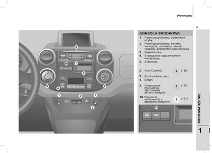 2012-2013 Citroën Berlingo Bedienungsanleitung | Polnisch