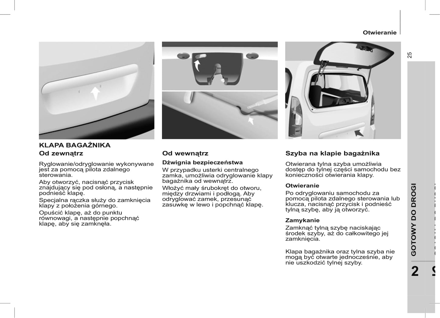 2012-2013 Citroën Berlingo Bedienungsanleitung | Polnisch