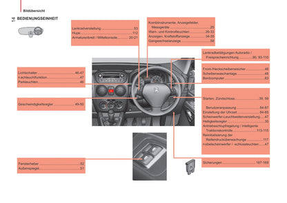 2014-2017 Peugeot Bipper Gebruikershandleiding | Duits