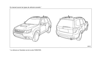 2010 Subaru Forester Owner's Manual | French