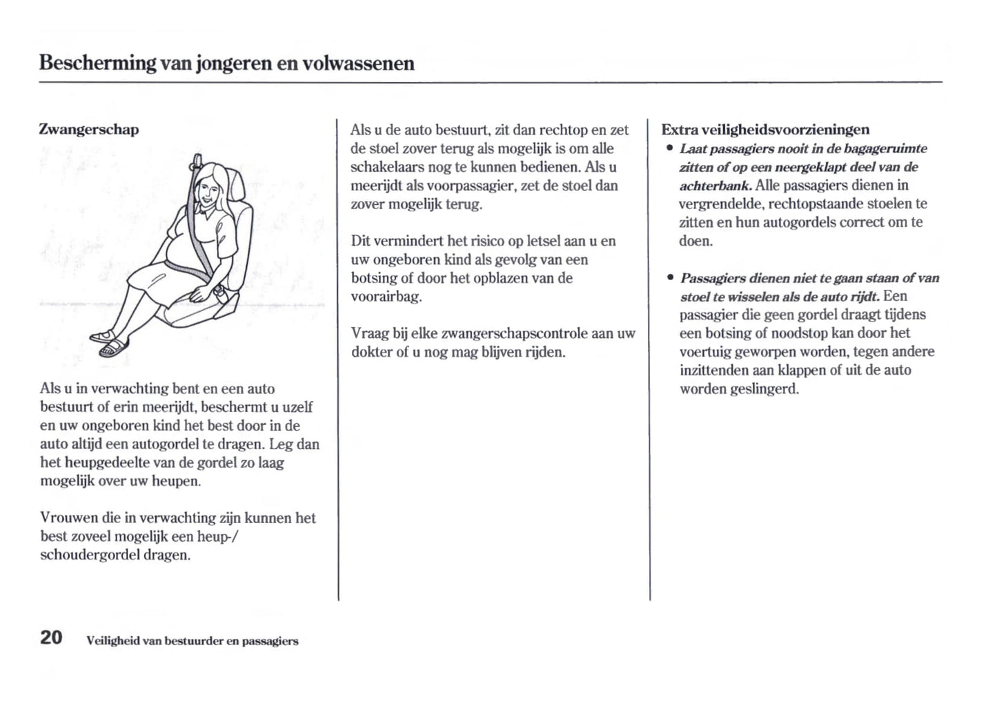 2006-2007 Honda FR-V Bedienungsanleitung | Niederländisch