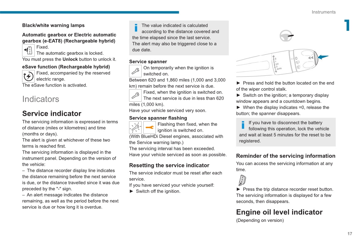 2020-2022 Peugeot 3008/5008/3008 Hybrid/3008 HYbrid4 Owner's Manual | English