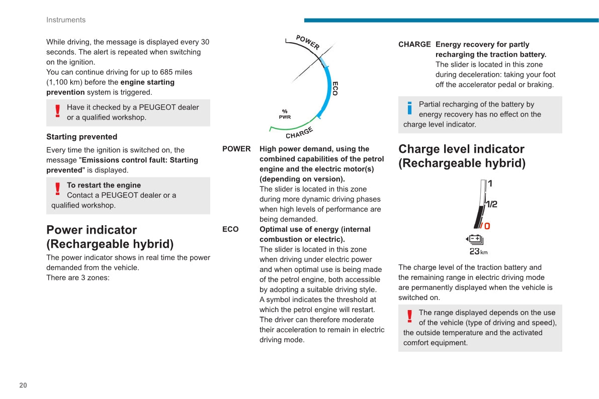 2020-2022 Peugeot 3008/5008/3008 Hybrid/3008 HYbrid4 Owner's Manual | English