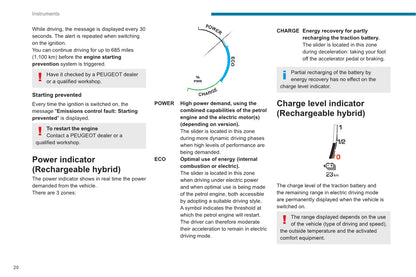 2020-2022 Peugeot 3008/5008/3008 Hybrid/3008 HYbrid4 Owner's Manual | English