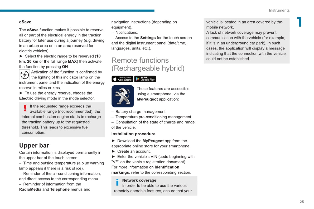 2020-2022 Peugeot 3008/5008/3008 Hybrid/3008 HYbrid4 Owner's Manual | English