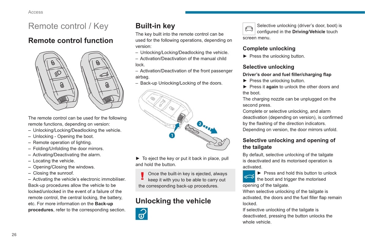 2020-2022 Peugeot 3008/5008/3008 Hybrid/3008 HYbrid4 Owner's Manual | English