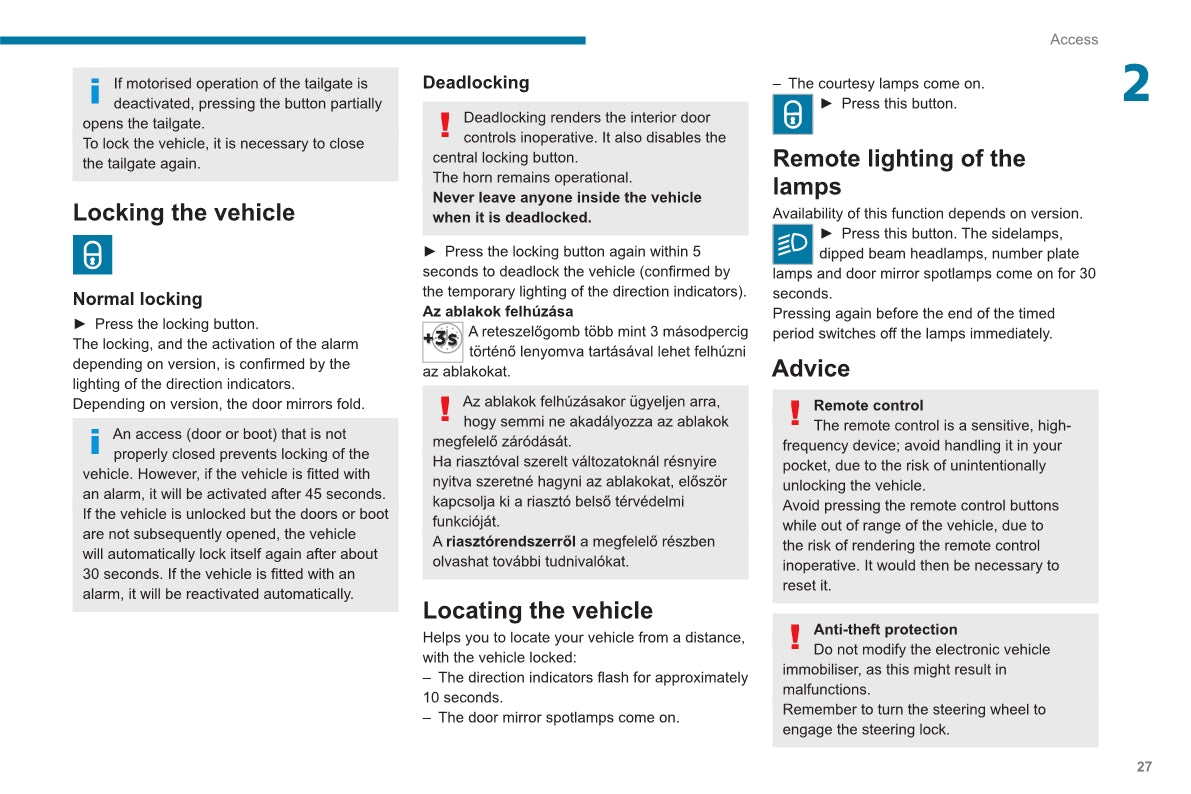 2020-2022 Peugeot 3008/5008/3008 Hybrid/3008 HYbrid4 Owner's Manual | English