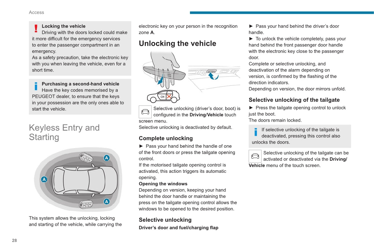 2020-2022 Peugeot 3008/5008/3008 Hybrid/3008 HYbrid4 Owner's Manual | English