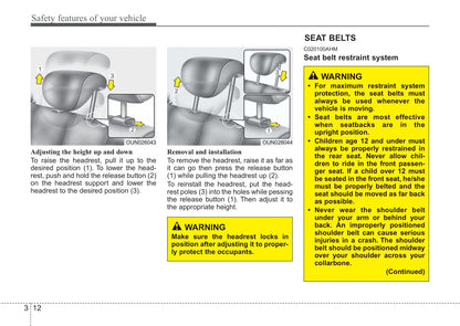 2012 Kia Soul Owner's Manual | English