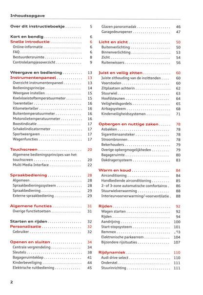 2018-2021 Audi Q3 Gebruikershandleiding | Nederlands