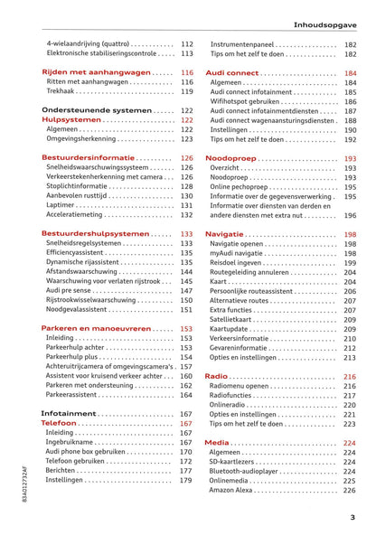 2018-2021 Audi Q3 Gebruikershandleiding | Nederlands